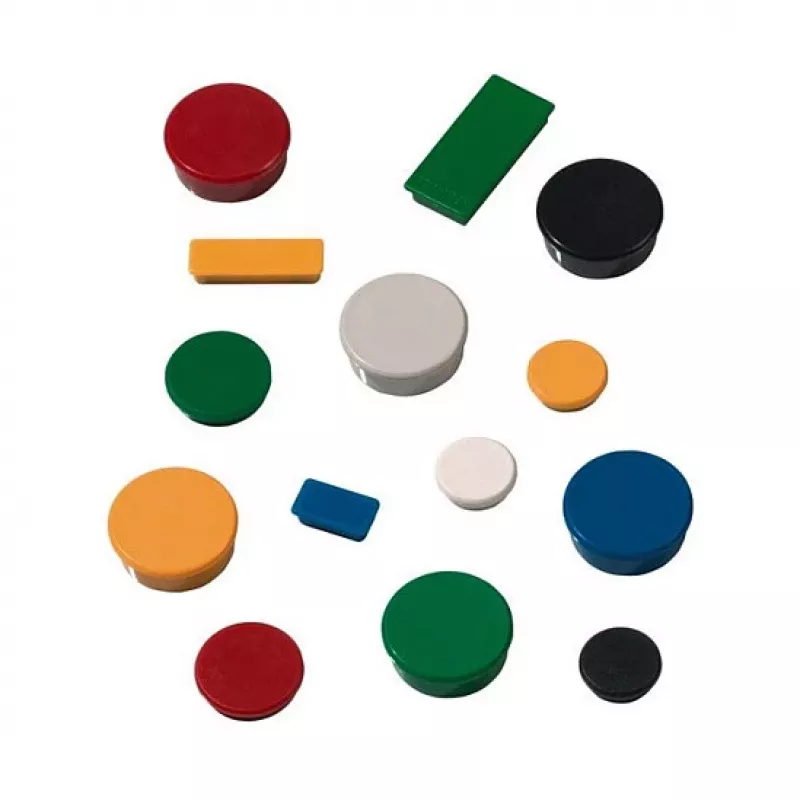 Imán Franken GmbH HM10 10 de 13 mm negro, 10 uds.