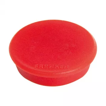 Imán FRANKEN HM20 01 redondo de 24 mm rojo, 10 uds./pack