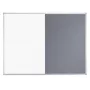 Pizarra combinada Franken x-tra!Line CB301212 60x45 cm gris