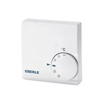 Termostato ambiente Eberle Controls RTR-E 6121 - blanco - IP30 - 5-30°C - 230V AC
