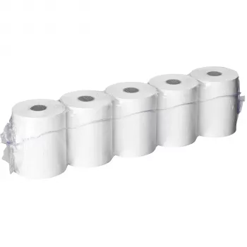 MITSUBISHI ELECTRIC 1x5 rollos térmicos para recibos 57 mm x 25 m