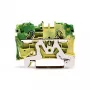 WAGO 2004-1207 Borne de tierra de 2 conductores, 4 mm²