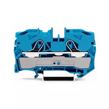WAGO 2010-1204 Borne de paso de 2 conductores, 10 mm²