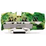 WAGO 2016-1307 Borne de tierra de 3 conductores, 16 mm²