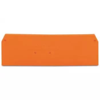 WAGO placa final/intermedia 280-315 naranja