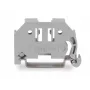 WAGO 249-116 Tope final sin tornillos, 6 mm, para carril DIN 35 x 15, gris