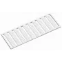WAGO 209-504 marcadores para bloque de conexión - blanco - 5 mm - 7,8 g