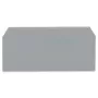 WAGO 280-308 placa final e intermedia - gris - 2,5 mm² - 52,5 mm x 28 mm - 2,41 g
