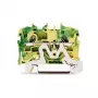 WAGO 2001-1207 Borne de tierra de 2 conductores, 1,5 mm²