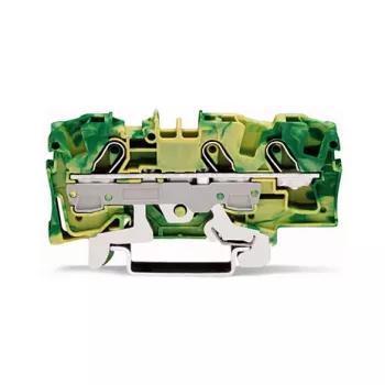 WAGO 2006-1307 borne de tierra de 3 conductores, 6 mm²