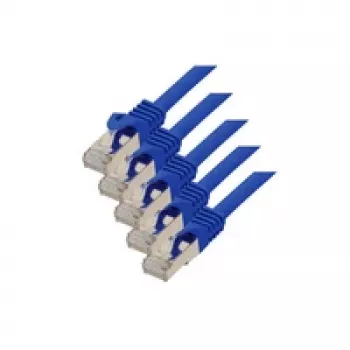 ShiverPeaks Cable Cat.7 S/FTP 2 m - RJ-45 - macho/macho - Gold - Cat.7 - Cable - Red