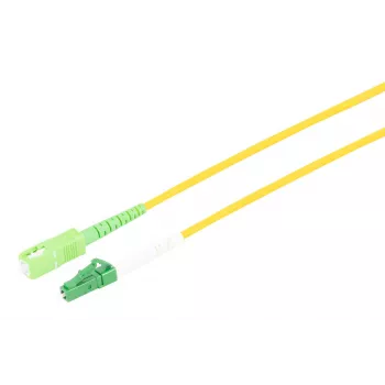 S CONN Maximum Connectivity Cable de parcheo de fibra óptica Simplex LC/APC a SC/APC OS2 1,5m