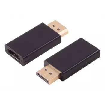 S CONN Adaptador DisplayPort 1.4 a HDMI 4K 60Hz Negro