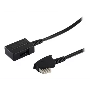 ShiverPeaks S-Impuls Cable de extensión de teléfono TAE-N (M) 3 m Blanco