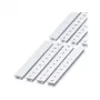 Phoenix Contact marcadores para bloques de bornes - 10 uds. - blanco - 10 mm - 2,2 kg