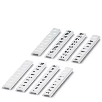 Phoenix Contact marcadores para bloques de bornes - blancos - 4 mm - 10 uds. (0808626:0011)