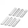 Phoenix Contact marcadores para bloques de bornes - blancos - 4 mm - 10 uds. (0808626:0011)