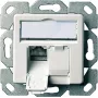 Telegärtner Módulo de conexión de datos AMJ45 Cat5e 2xRJ45 apantallado blanco