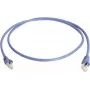 Telegärtner Cable de parcheo, S/FTP, PiMF, Cat 6A (ISO/IEC), azul, 1,5 m, 10 Gigabit/s, libre de halógenos, con cable Telegärtner y conectores Telegärtner (L00001A0129)