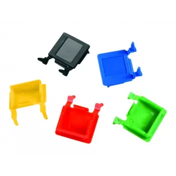 Telegärtner Funda protectora para conector RJ45 - negra (RAL 9005) - pack de 100