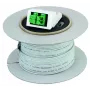 Telegärtner H02082A0004 Cable de parcheo de fibra óptica LC dúplex a LC dúplex multimodo OM4 4 fibras 100 m aqua LSZH