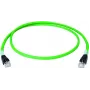 Telegärtner Cable de parcheo Cat6a S/FTP 2m verde
