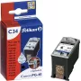 Pelikan Cartucho de tinta remanufacturado para Canon PG-40 (negro, alto rendimiento)