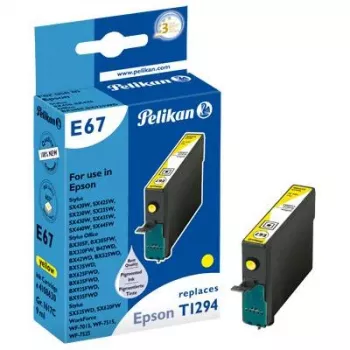 Cartucho de tinta compatible Pelikan para Epson T1294 amarillo (11,3 ml, 500 páginas) - 1021430680