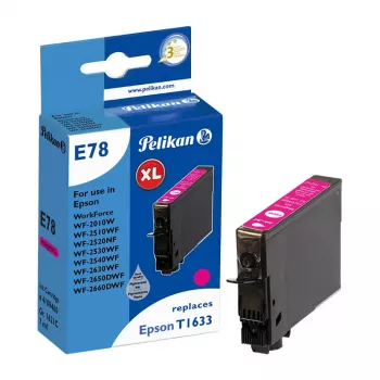 Cartucho de tinta compatible Pelikan para Epson T1633 magenta (3,1 ml) - pack de 1
