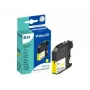 Cartucho de tinta compatible Pelikan para Brother LC123Y amarillo (11 ml, 600 páginas)