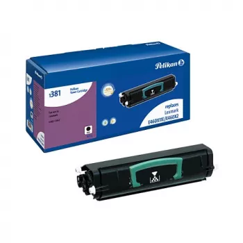 Cartucho de tóner compatible Pelikan para Lexmark E460X21E negro extra alto rendimiento