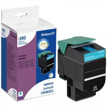 Tóner Pelikan para Lexmark C544X1CG cian