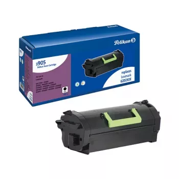 Tóner Pelikan para Lexmark 62D2X00 negro