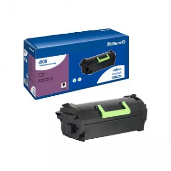 Tóner Pelikan para Lexmark 52D2X00 negro