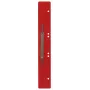 Wekre 100 tiras de archivo rojo plástico