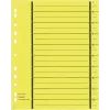 WEKRE 50 hojas separadoras, A4, 190 g/m2, amarillo (951020850IF)