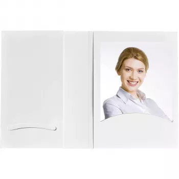 DAIBER 9154G fundas de fotos retrato con archivo CD, 10x15 cm, blanco, pack de 100