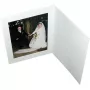 DAIBER carpetas retrato con paspartú 15x20 blanco mate (pack de 100)