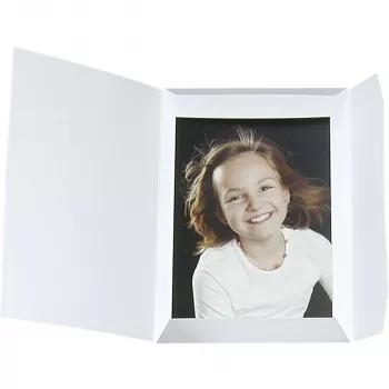 DAIBER Sprint-Line carpetas retrato 15x20 cm blanco (pack de 100)