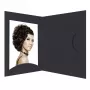 DAIBER carpetas retrato Opti-Line 10x15 cm negro pack de 100