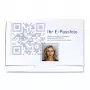 DAIBER carpeta para fotos de pasaporte E-Passfoto-PORTRAIT 14028 - pack de 50