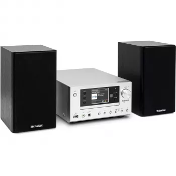 TechniSat Viola 710 CD IR radio por internet con DAB+, FM, reproductor de CD, Bluetooth, Wi-Fi, negro