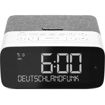 TechniSat DigitRadio 52 ASA radio DAB+/FM Bluetooth gris/blanco