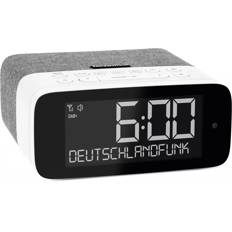 TechniSat DigitRadio 52 ASA radio DAB+/FM Bluetooth gris/blanco