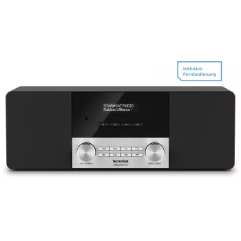 TechniSat CABLESTAR 400 radio DAB+ con Bluetooth, 2 x 10 W, negro