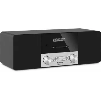 TechniSat CABLESTAR 400 radio DAB+ con Bluetooth, 2 x 10 W, negro