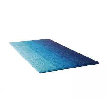 Alfombrilla de baño Dyckhoff Colori azul 70 x 120 cm