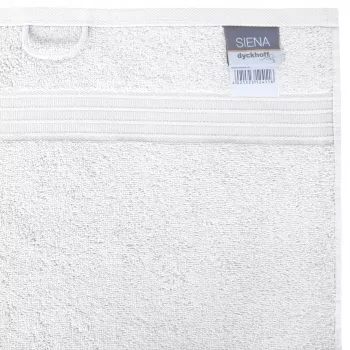 Toalla Dyckhoff Siena blanca 70 x 140 cm