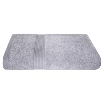 Toalla de baño Dyckhoff Siena plata 70 x 140 cm