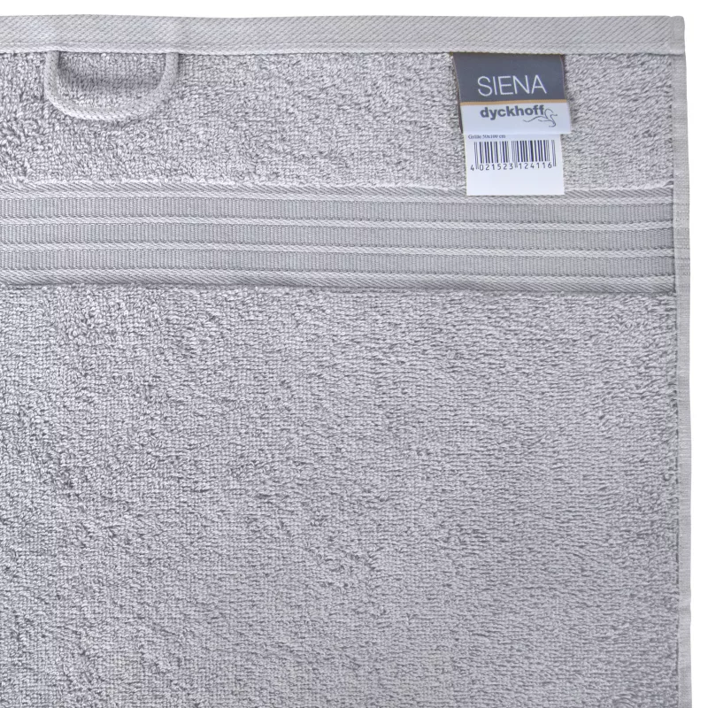 Toalla de baño Dyckhoff Siena plata 70 x 140 cm